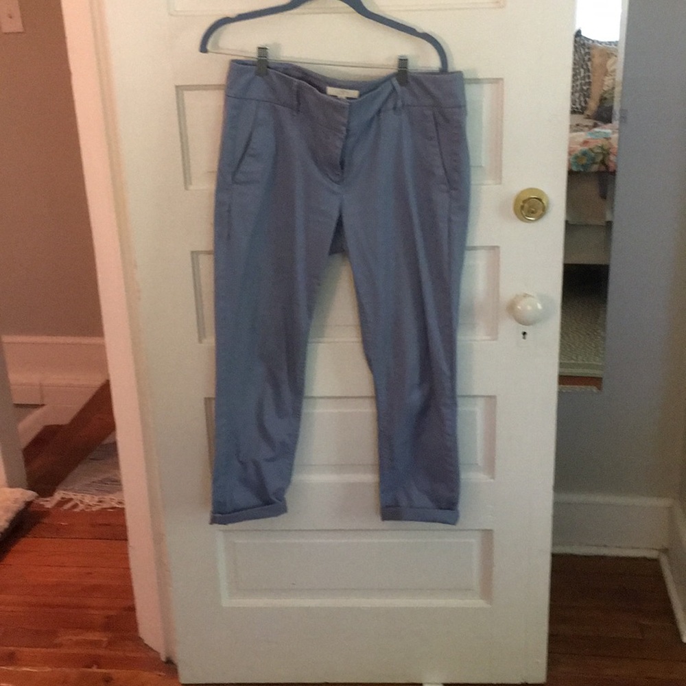 Loft cropped pants